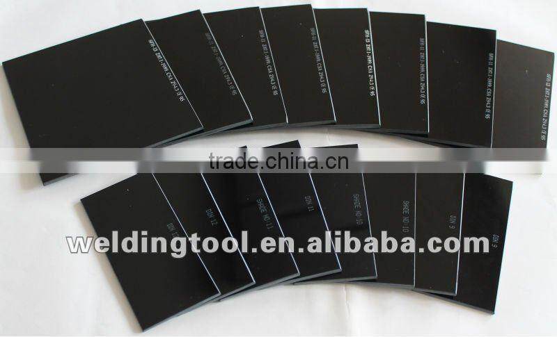 BLACK WELDING GLASS FILTER LENSES PROTECTIVE GLASS