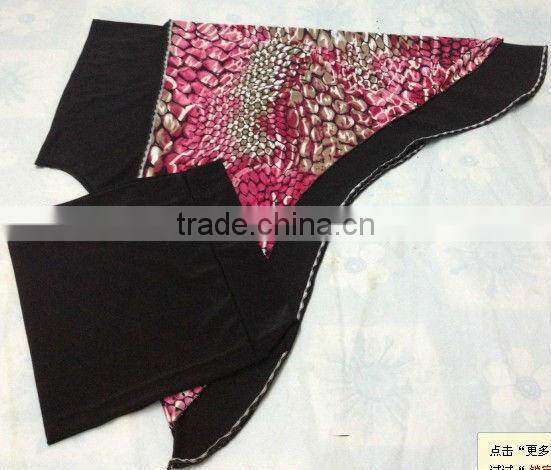 A498 Popular Newest ITY TWO LAYERS al amira 2pcs MUSLIM HIJAB