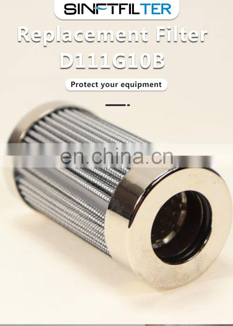 customerd hose washer powder sintered filter element D111G10B