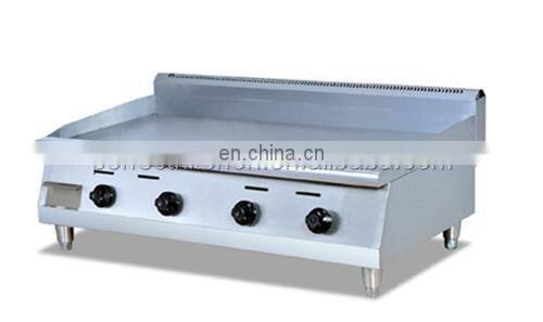 Professional Kitchen gas Hot Plate with heavy Duty / LPG Griddle with cabinet