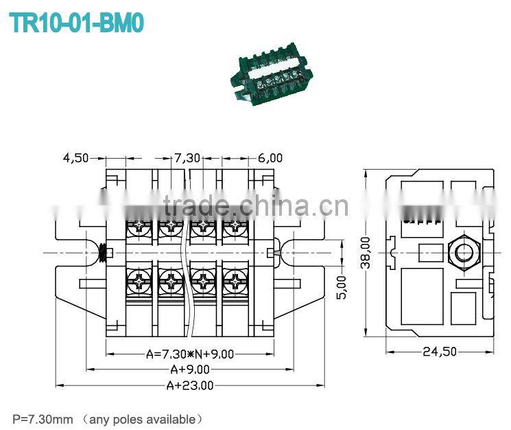 High Current Terminal Blocks