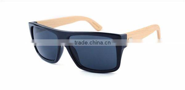 new model men women classic natural wooden temple sunglasses