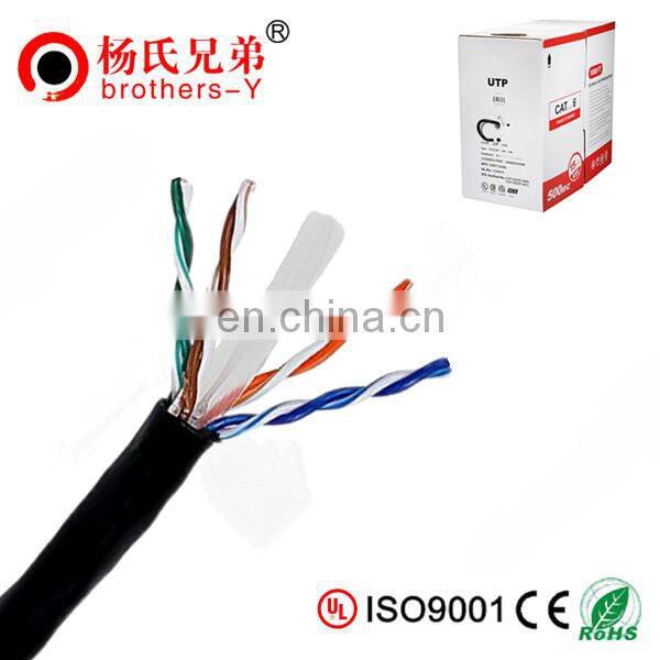 23AWG Copper UTP Cat 6 Lan Cable 305Meter/1000ft