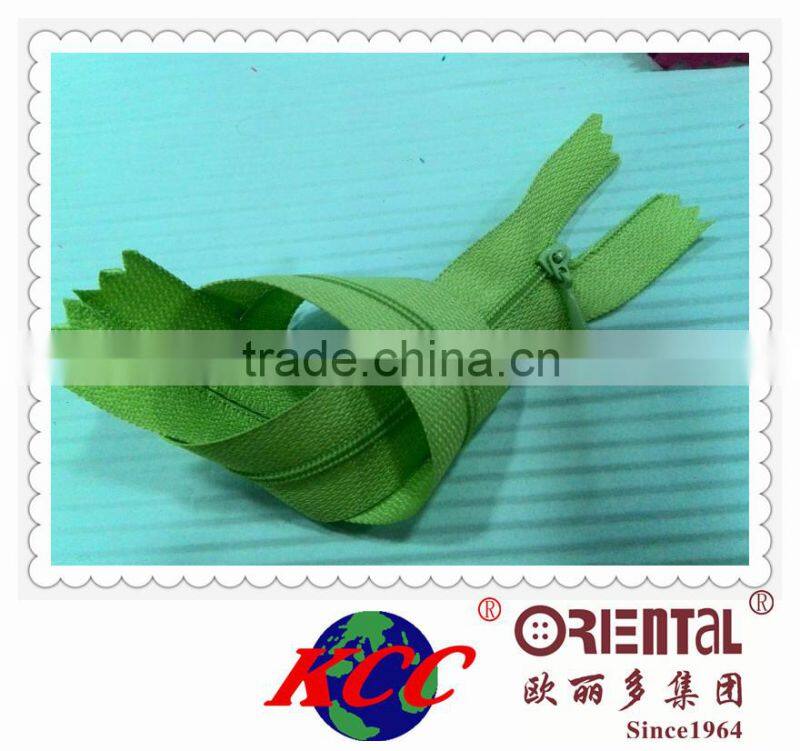 3# fabric tape nylon zipper KCC zipper