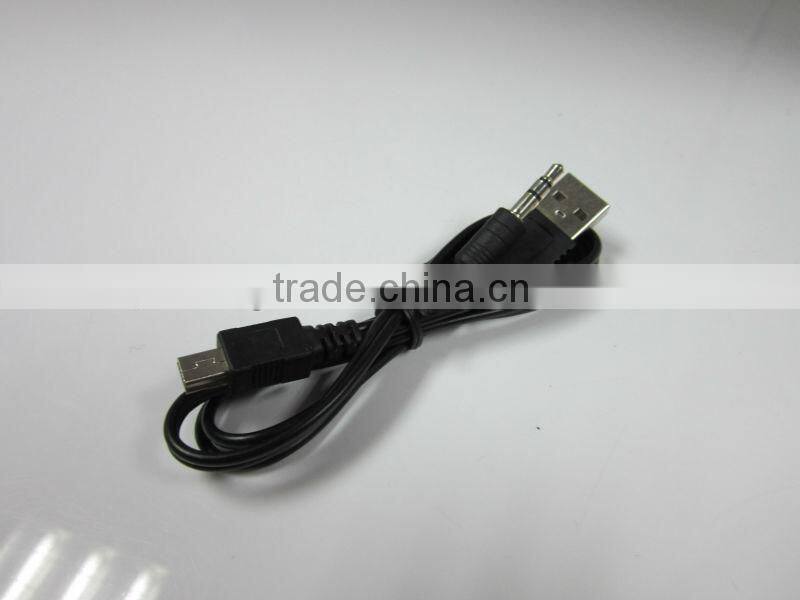 high speed USB Y Splitter USB TO mini5p usb cable AUDIO