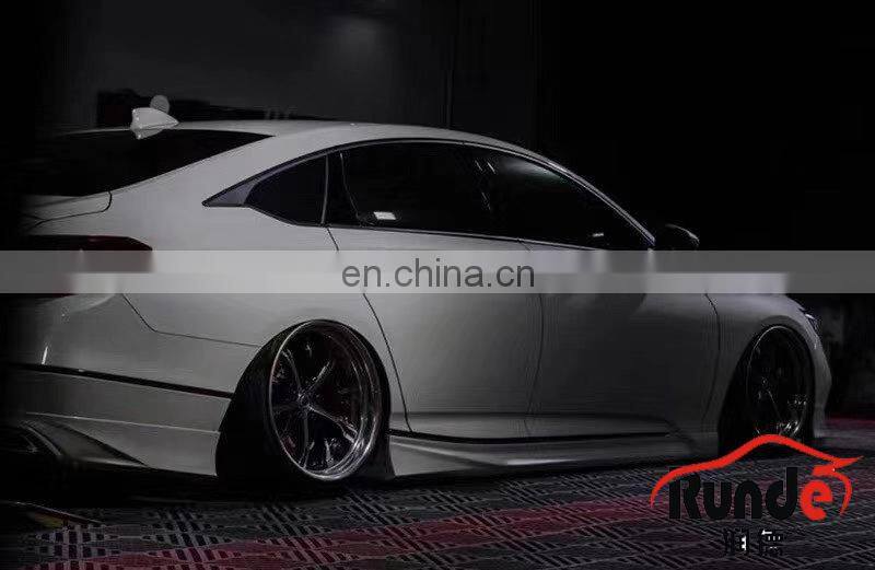 Runde Auto Car Accessories PP Material Body Kit With Front Rear Lip Warp Angle For Honda 10th generation Accord body kit