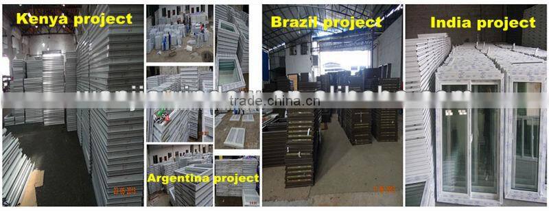 foshan wanjia factory upvc top hung window