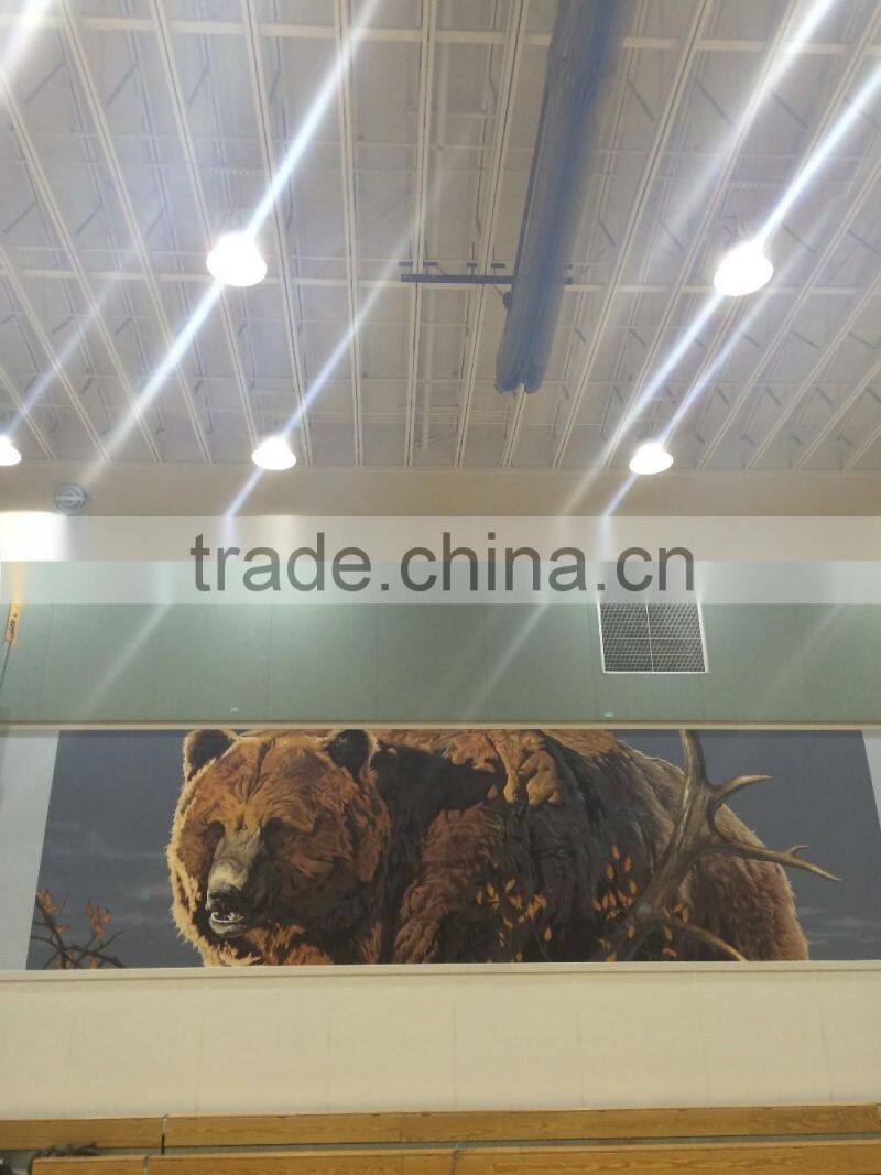 Hot Popular toughed glass UFO CE/RoHS listed 180w high bay light for gas station