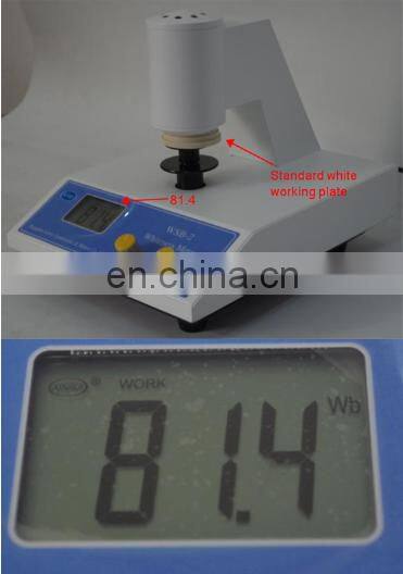 Quality Flour Rice Powder Paper Digital Whiteness Test Meter