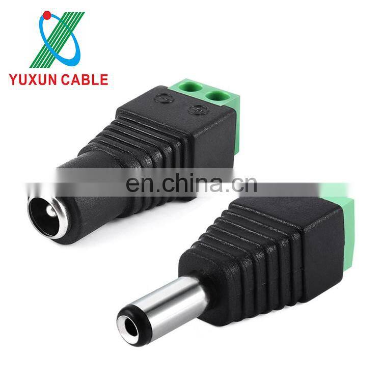 YUXUN DC Plug + DC Socket Male And Female Connector 12v DC Power Jack Connector