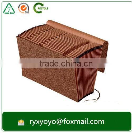 2016 high quality a4 manila paper file folder with multi-pockets