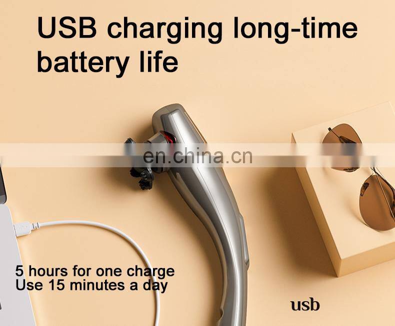 L11C High quality multifunction wireless charing massage hammer rechargeable massage stick