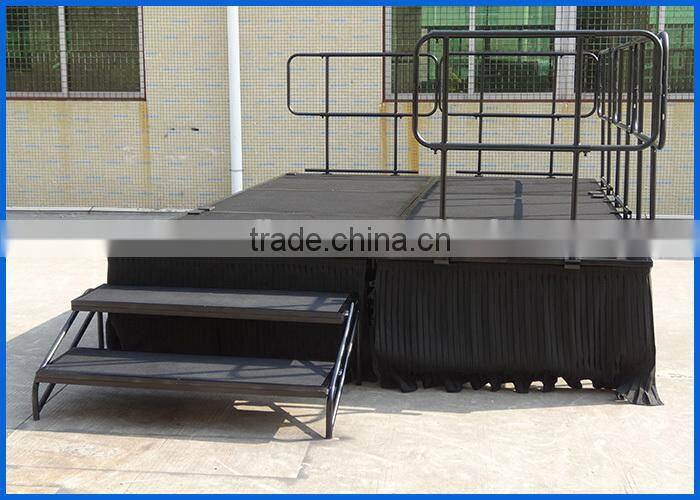 ACS Wooden Platform Stage, Event Stage, Stage Covering with wheels