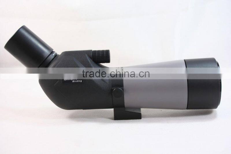 China supplier Professional GOMU 20-60x60 Spotting Scope Landscape Lens Telescope Black made in china