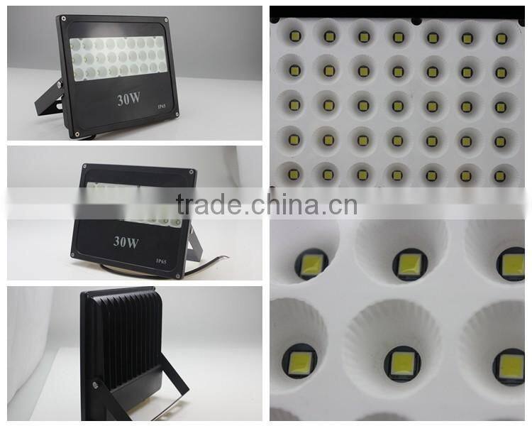 Zhongshan factory Alibaba wholesale outdoor waterproof ip65 30w led flood light