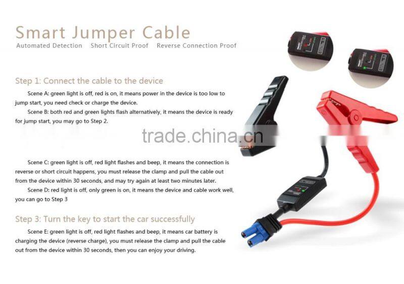 Aluminum case car jump starter,car jump starter for motorbike , e power multi-function jump starter for 12v car