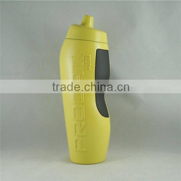 PE Fashional Portable ROHS Compliant Food Grade Unique Plastic Sports Water Bottle