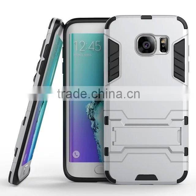 For SAMSUNG on5 on7 s5 s6 A7 A8 A9 A9 Pro s7 edge s7 PC+TPU 2 in 1 Dual Combo Shield Case Armor Case Hybrid Kickstand Cover Case