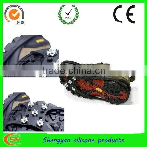 unbreakable rubber silicone anti slip shoe covers