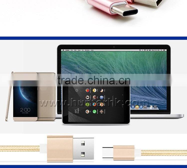 Hot Sell Colorful Woven USB Type-C Cable