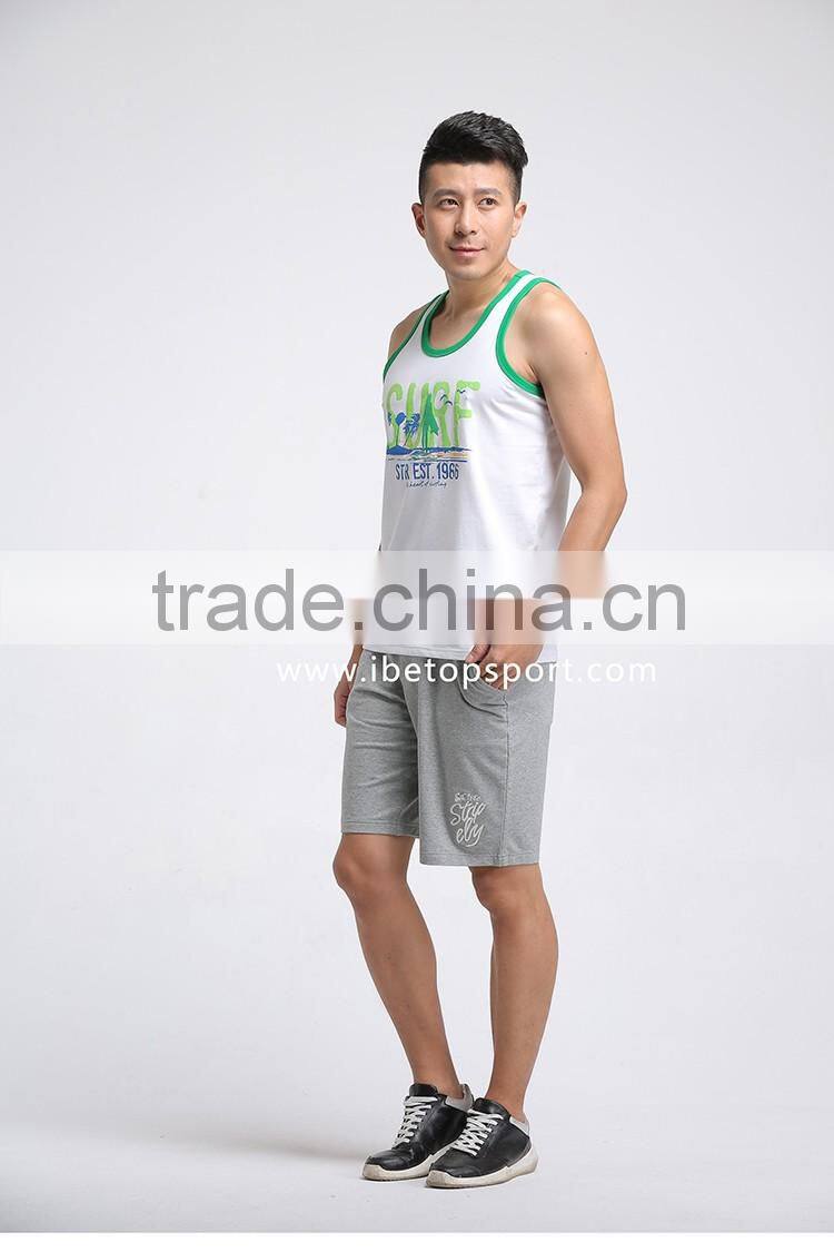 OEM service Customize wholesales cheap price sport vest singlet