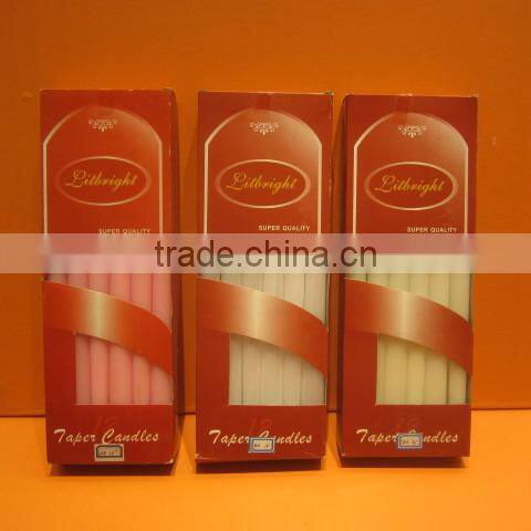 Taper Candle 8 inch,10 inch,12 inch, Walmart Vendor, 10 Years Experience of Candle Production
