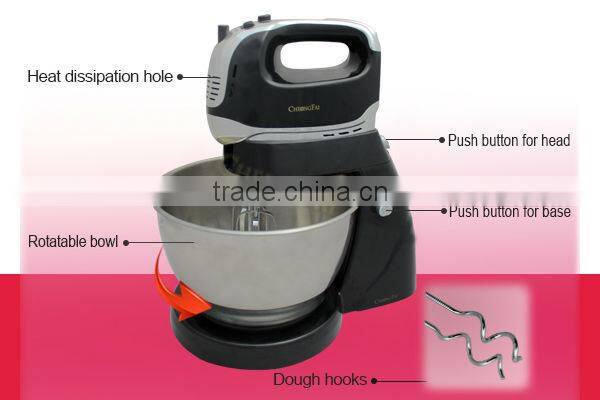 300W Stand mixer with 4L Stainless Steel Bowl