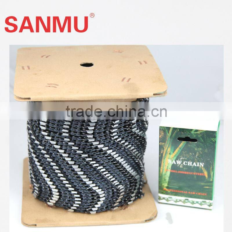 Best selling 325 saw chain,chainsaw spare parts,steel saw chain roll chain