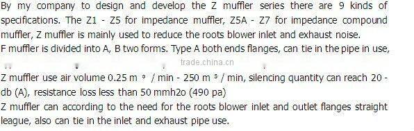 silencer in blower WZ2