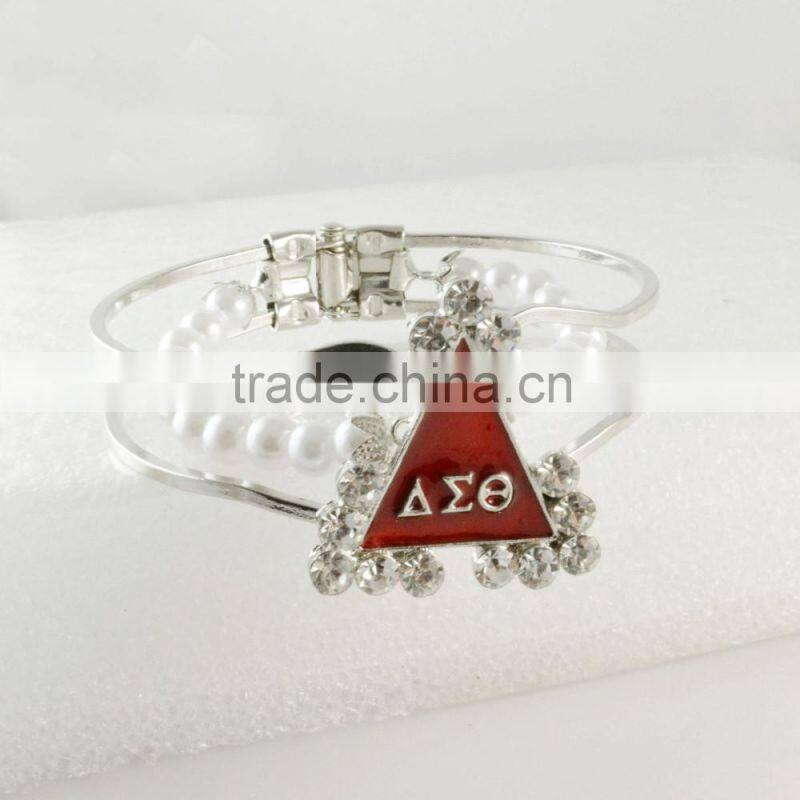 Delta Sigma Theta Sorority crystal dst bangle gif