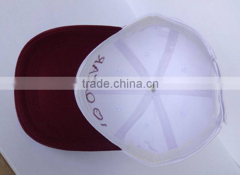 baseball hat from china with embroidery logo