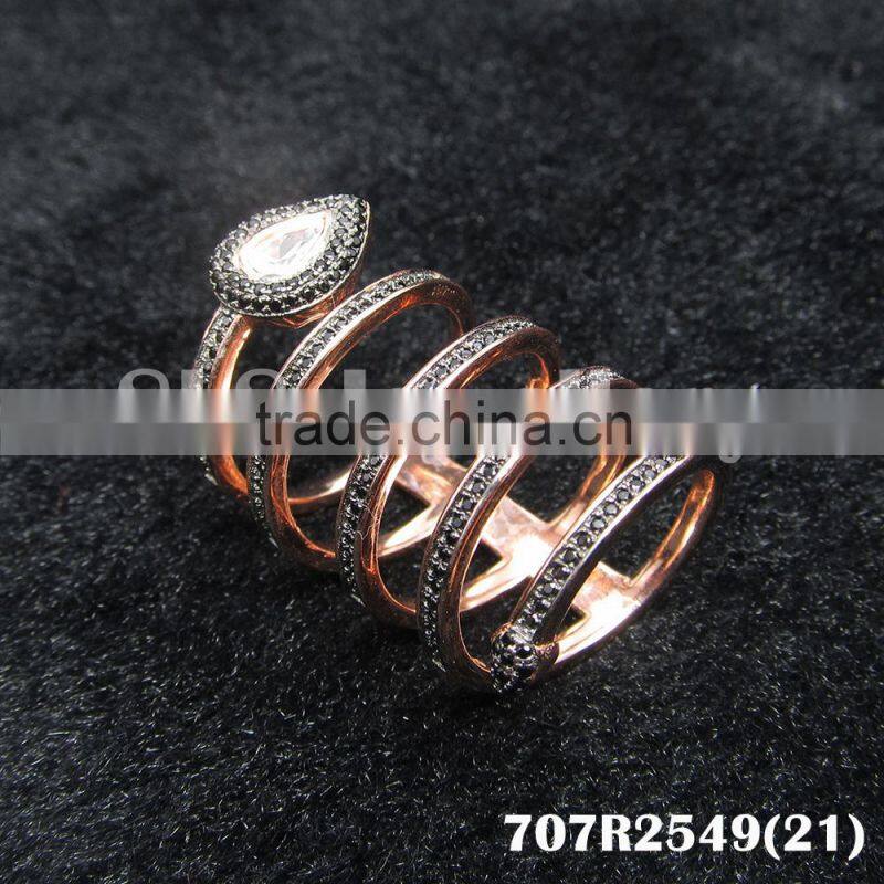 ring gold plated gemstone stone gold plated gemstone jewlery