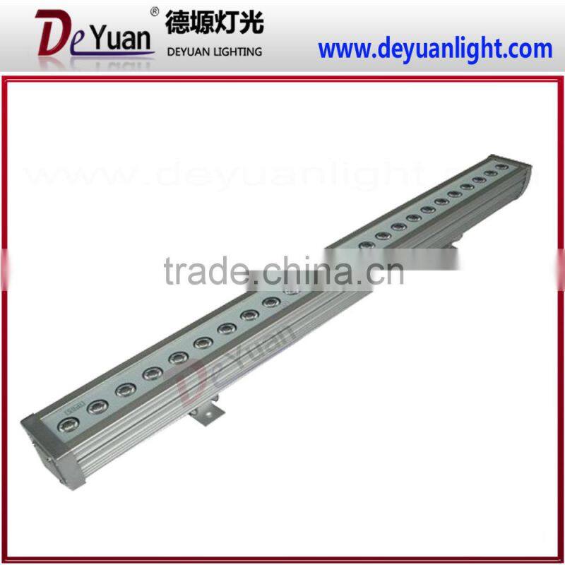 Individual LED control 18pcs 3 in 1 RGB wall washer led stage light