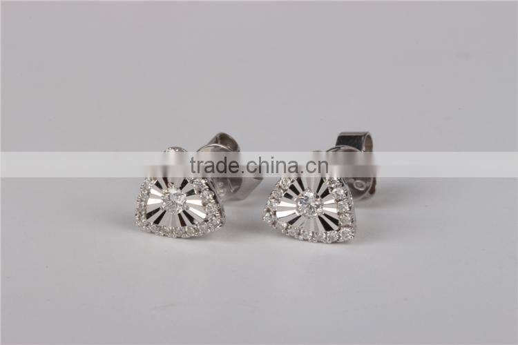 Handmade jewelry Wholesale charm diamond earrings