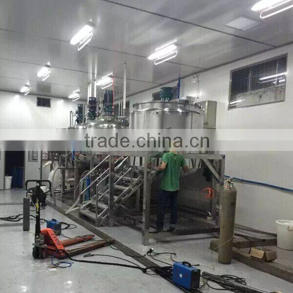 shoe oil mixing and homogenizer tank/liquid detergent mixing machine/polish oil mixing machine