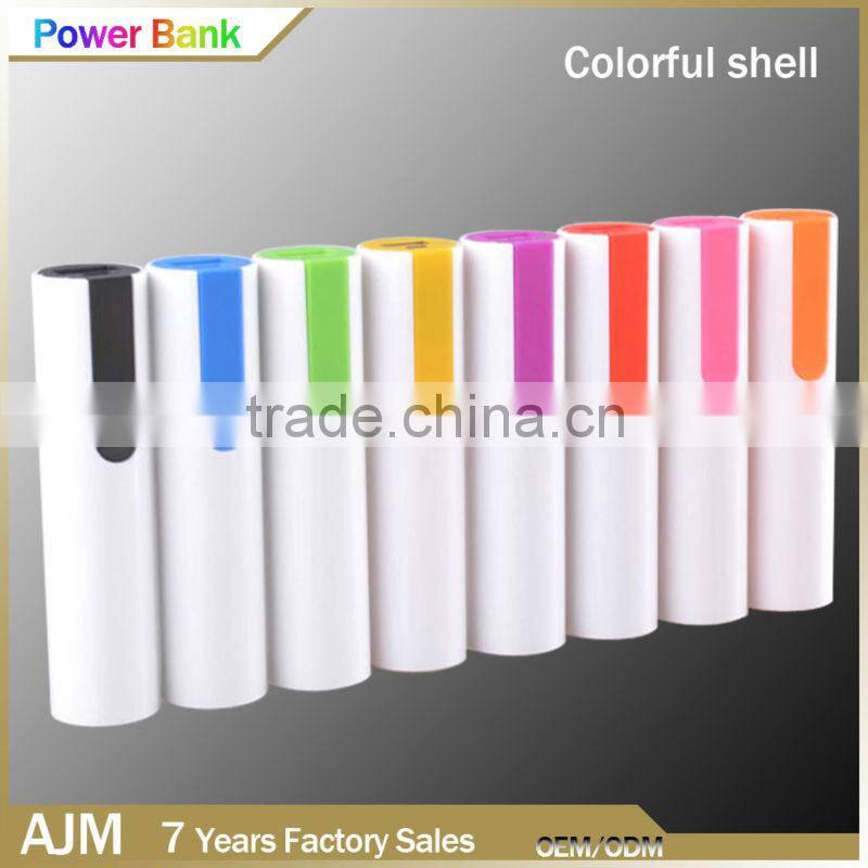 2000mah mini promotional power bank 18650 battery fast charing power bank