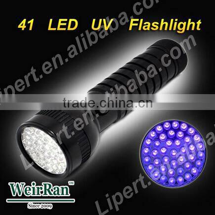 (120451) 2015 Factory 21 LED UV Flashlight With 3*AAA Dry Battery For Pet Urine Detector UV Flashlight 21led blacklight