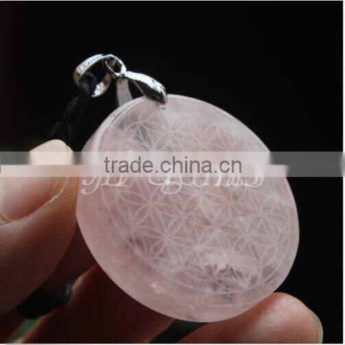 New Design Vintage Handmade chakra charm Flower Of Life Pendant For Jewerly Making wholesale necklace