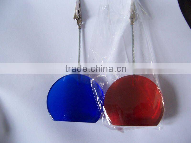 memo clip holder metal paper clip photo holder decorative