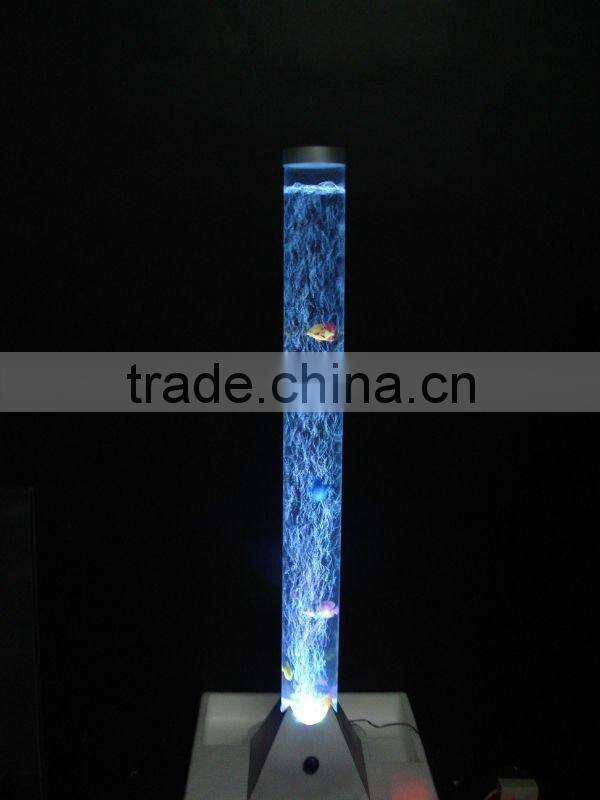120cm led large bubble fish lamp with remote control, sensory light novelty