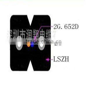 RUX FTTH 2.0x3.0mm GJXH drop cable LZSH outsheath