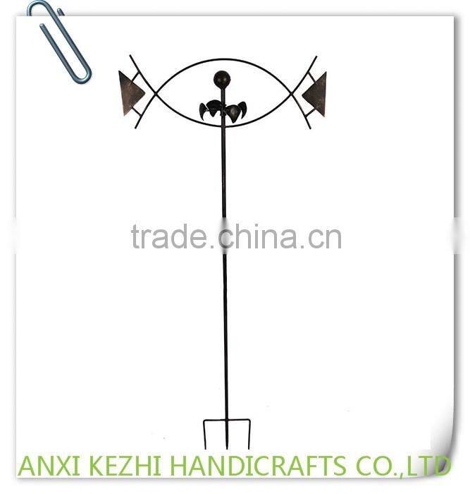KZ160059 Wholesale Decorative Outdoor Metal Garden Stake