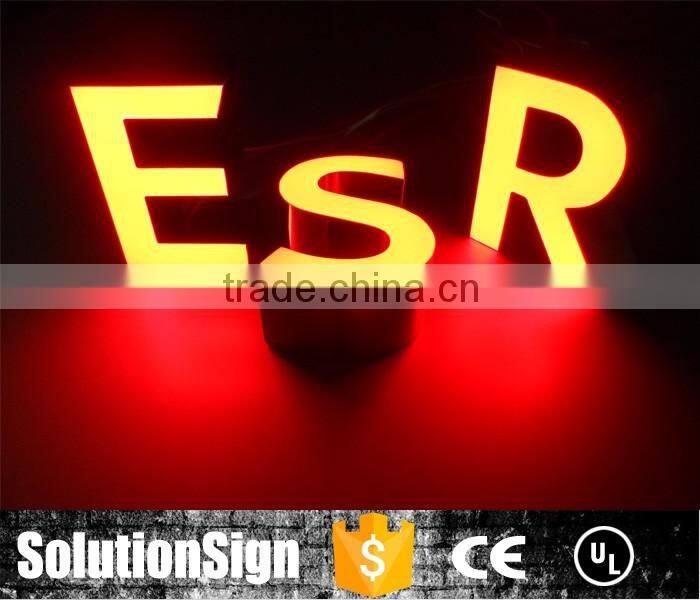 sign board, High bright front illuminated LED epoxy resin letter