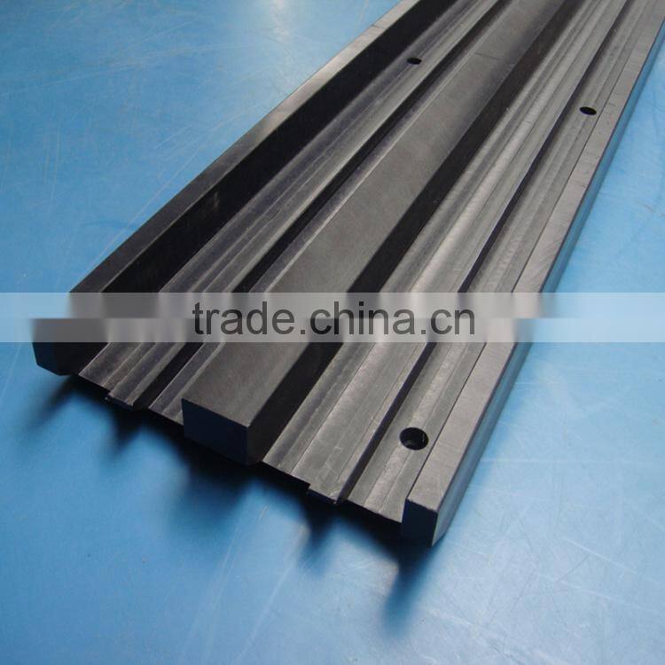 Plastic engineering factory low price linear cnc machining uhmwpe plastic elevator guide rail