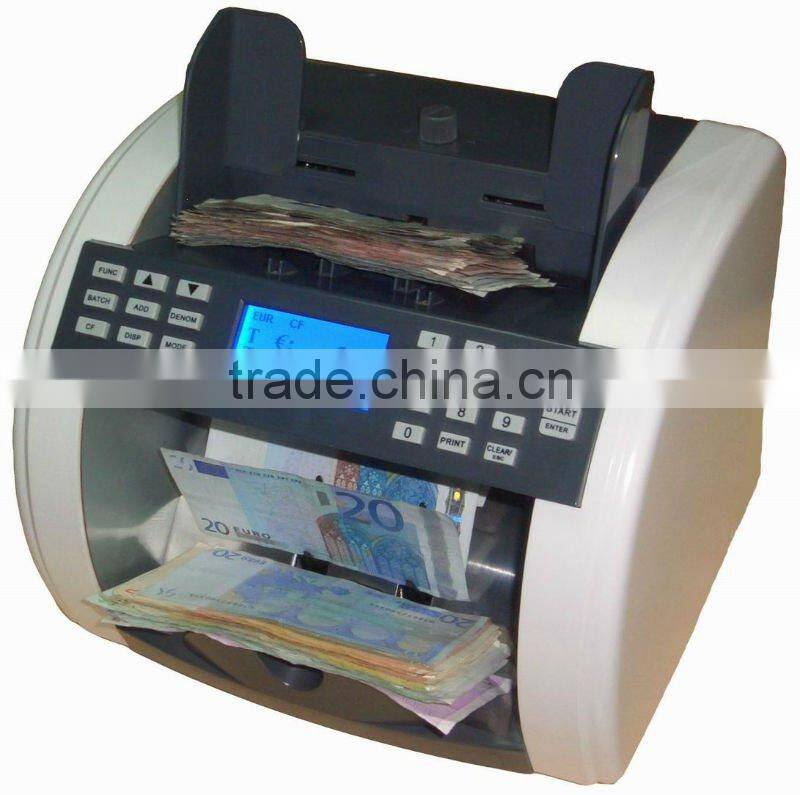 Mixed-Notes Currency Discriminator/Money Counter/Bill Counter with UV,MG/MT,IR Detections for USD & Jordanian Dinar(JOD)