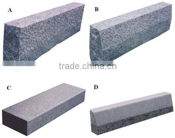 Hot sale Granite G654 curb stone,kerb stone with low prices
