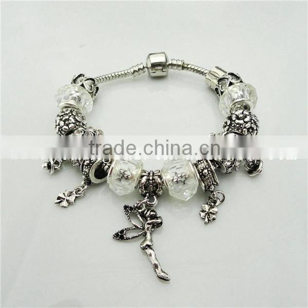 charm power silicone bracelet for cancer
