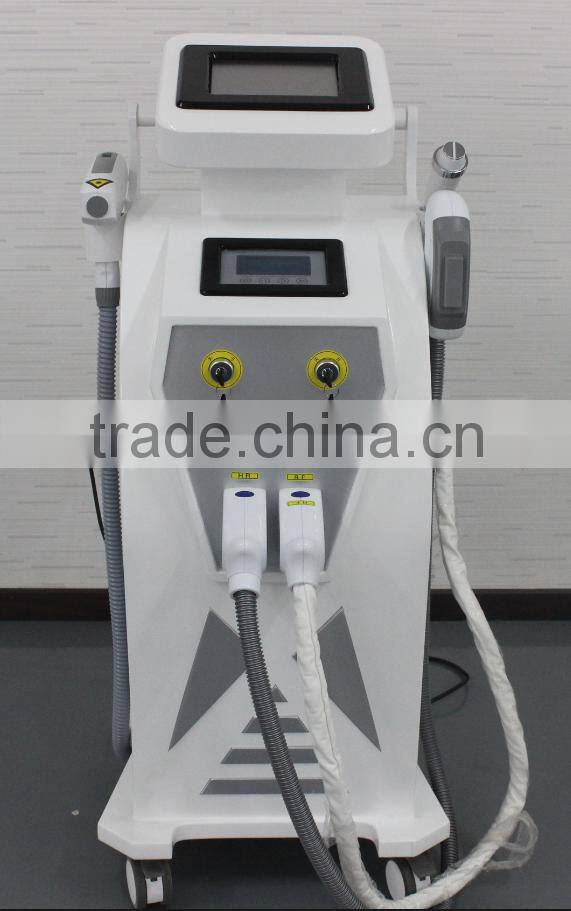 Vertical Multifunctional SHR hair removal machine