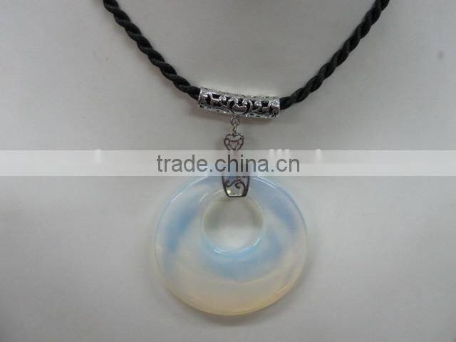 Natural gemstone for jewellery fittings findings opalite
