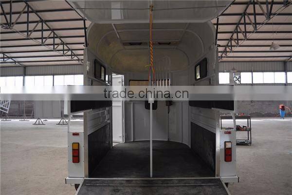 SYKE brand new semi horse trailers, semi truck horse trailers, cheap two horse trailer